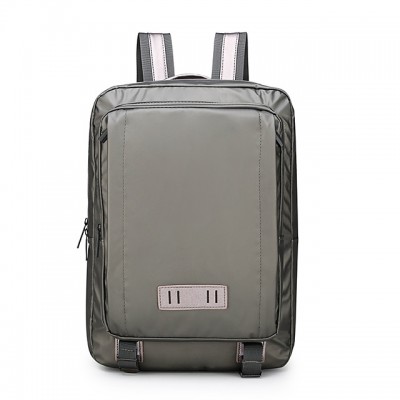 Large Capacity Oxford Cloth Zipper Commuter Backpack Solid Color High-end Customization