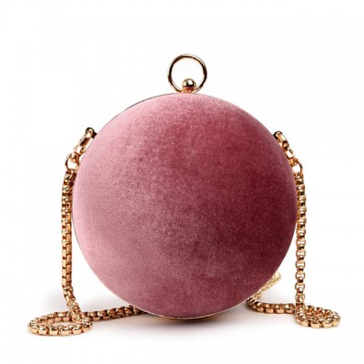 Womens Chain Polyester Top Handle Bag Solid Color Black / High-end Customization