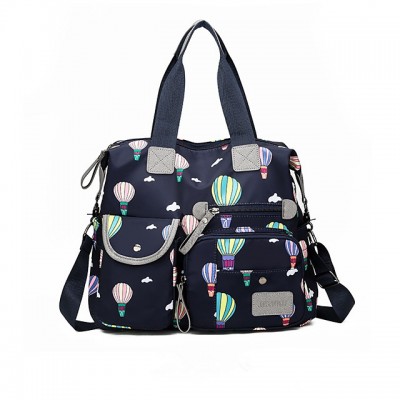 Womens Pattern / Print Oxford Cloth / Nylon Top Handle Bag High-end Customization