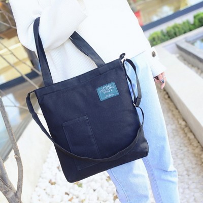 Womens Zipper Canvas Top Handle Bag Solid Color Blushing P High-end Customization