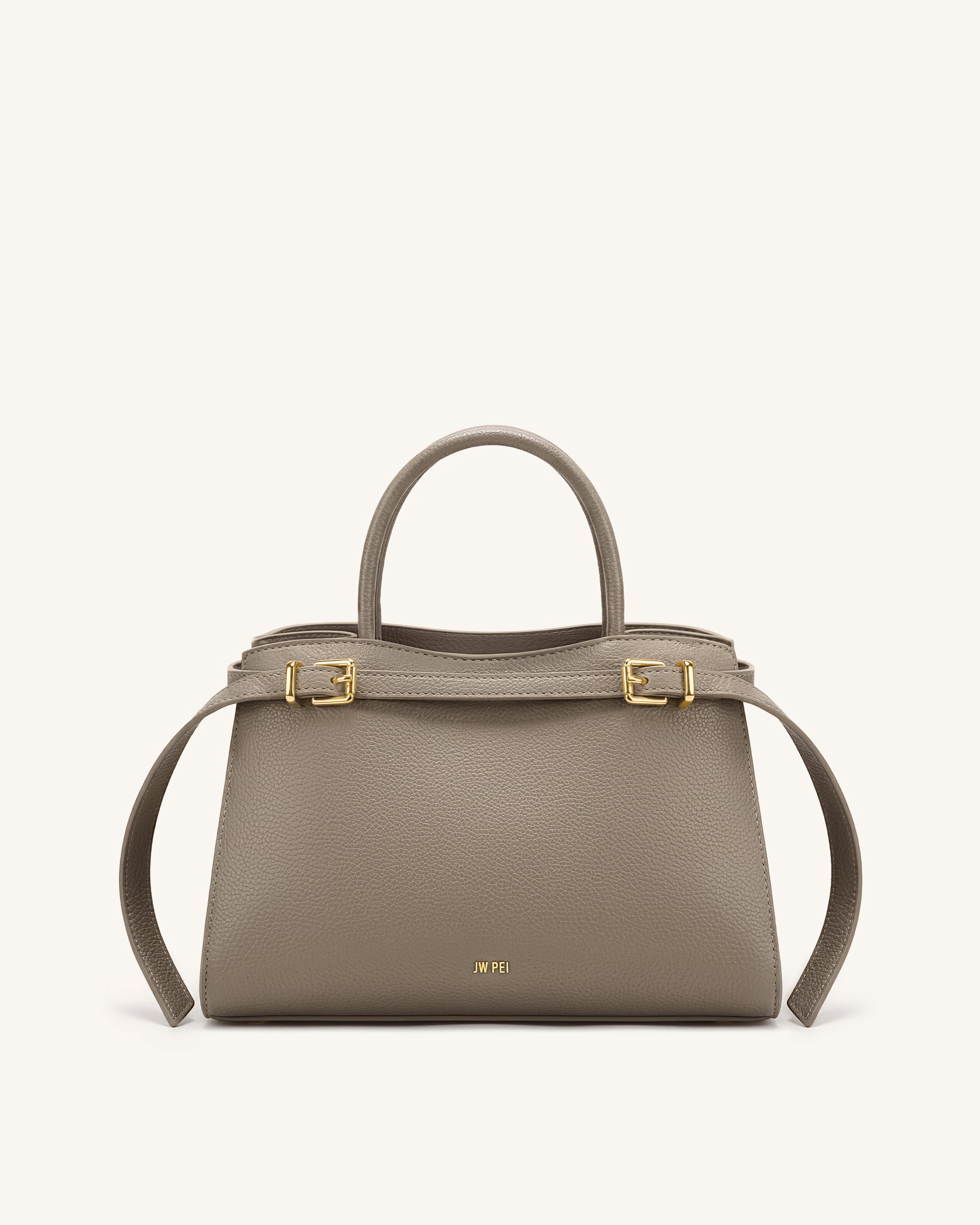 Ella Structured Tote - Taupe