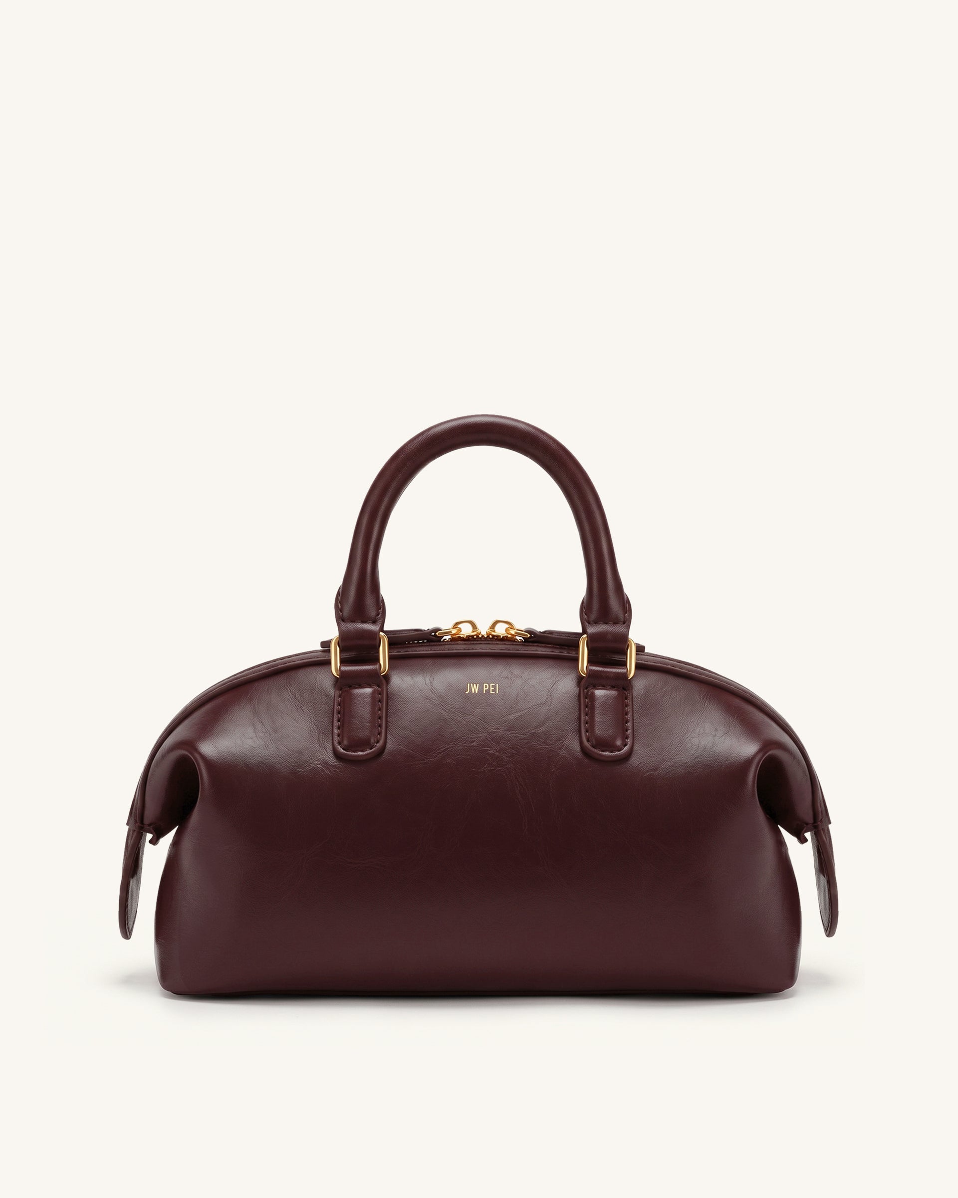 Arlo Top Handle Bag - Dark Red