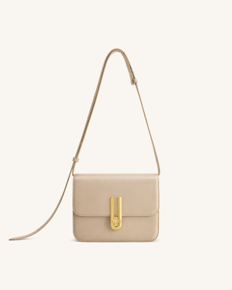 Mini Flap Crossbody - Black