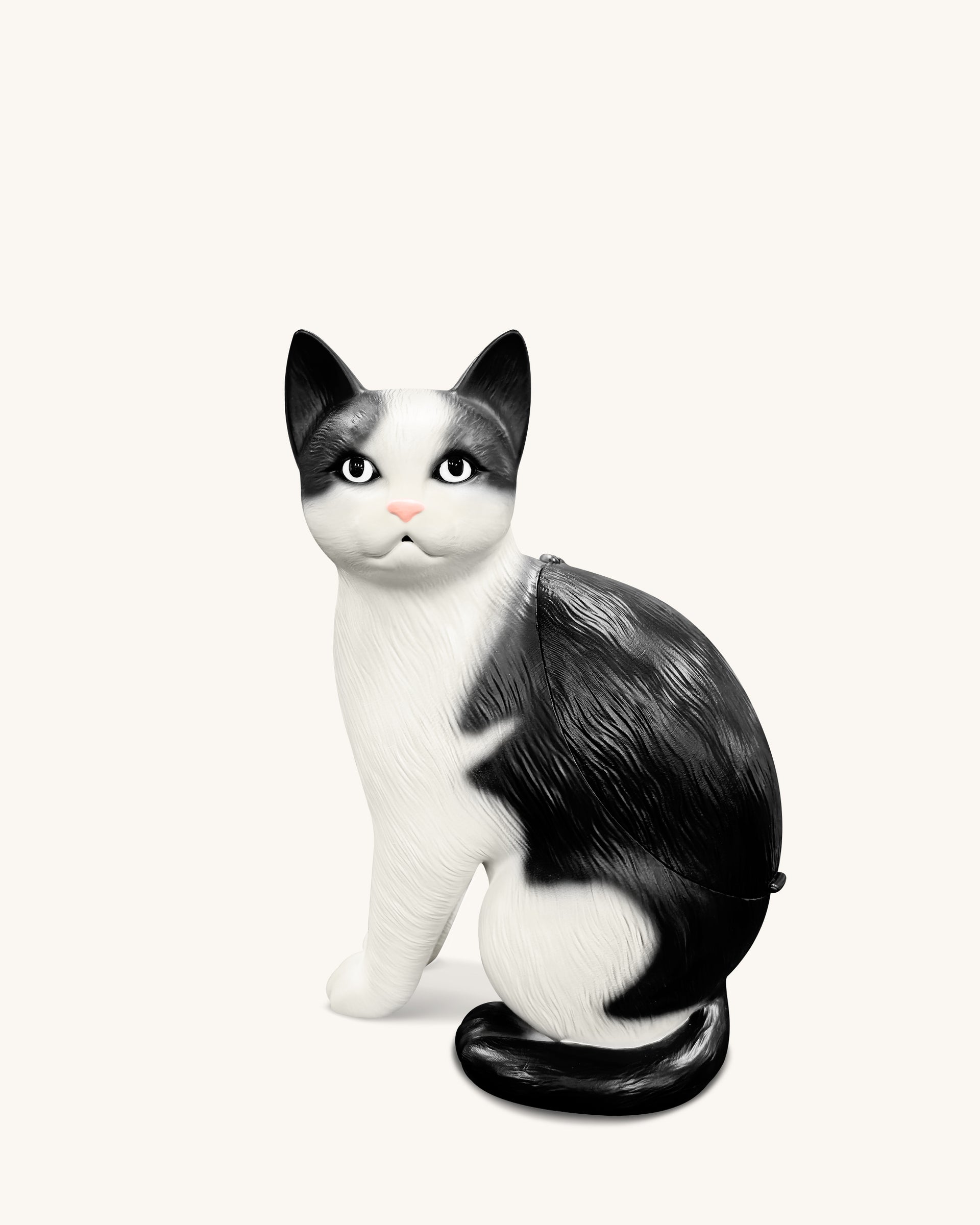 Elsie Cat Clutch - White