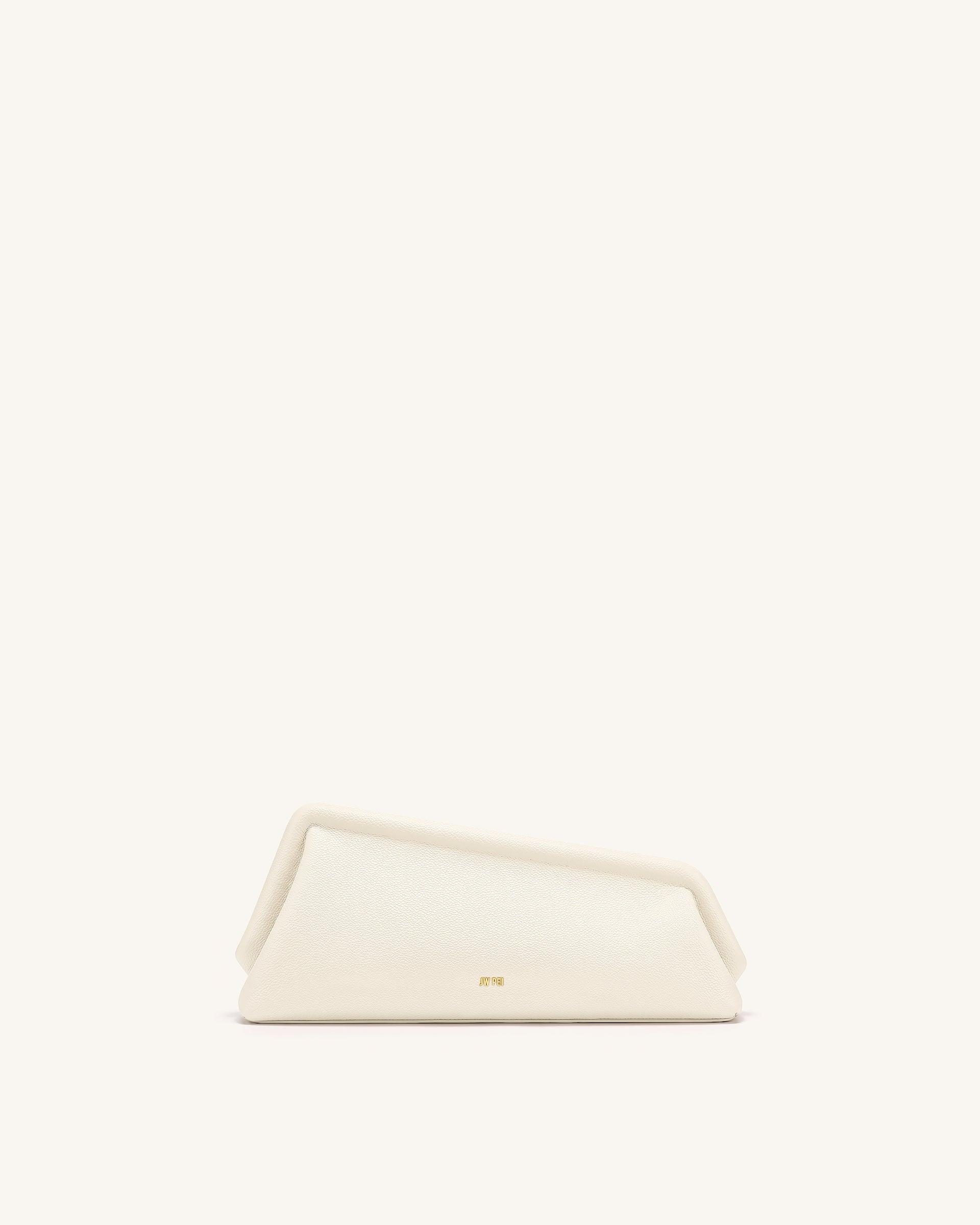 Harlee Asymmetric Clutch - Ivory