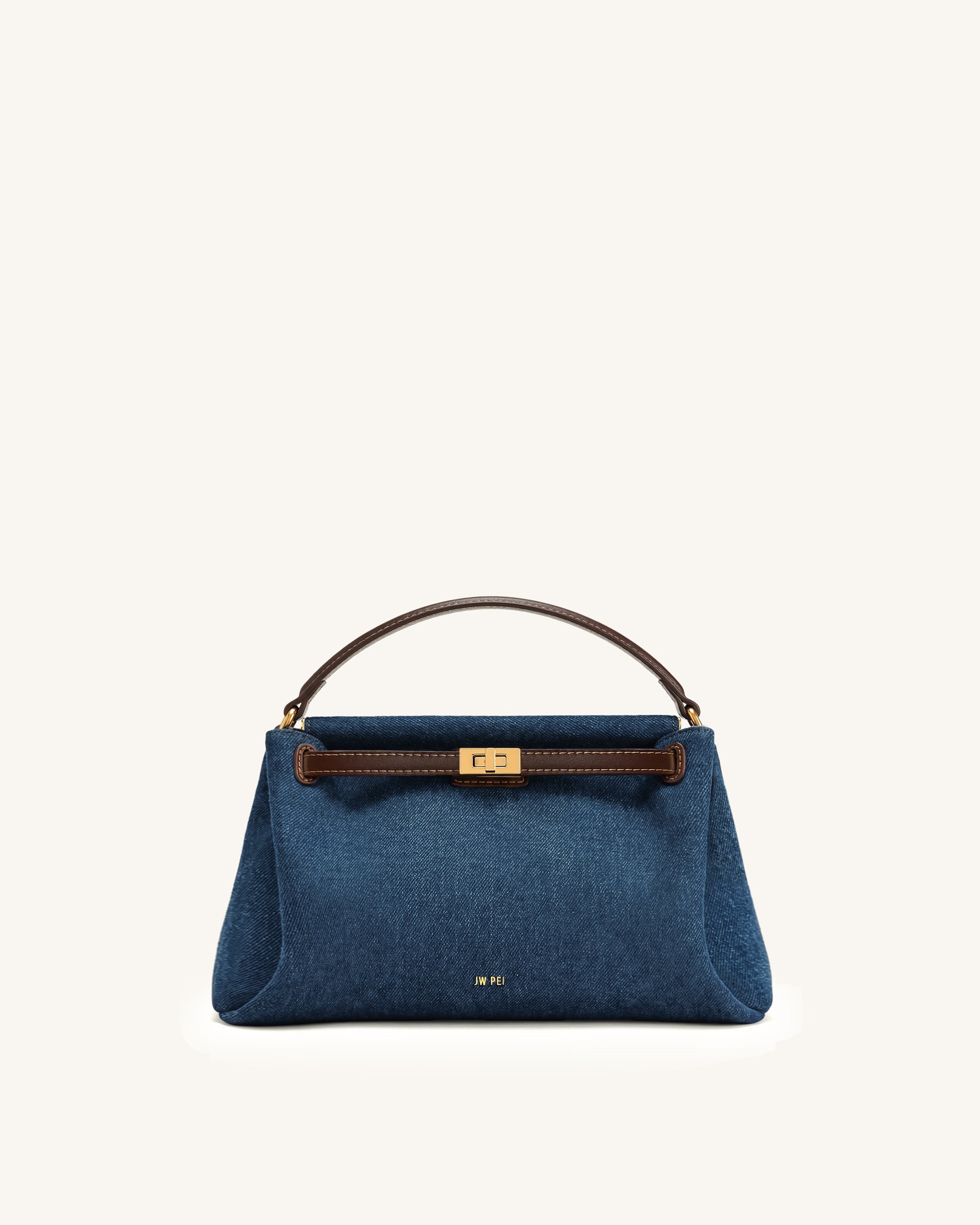 Carmen Top Handle Bag - Blue Denim