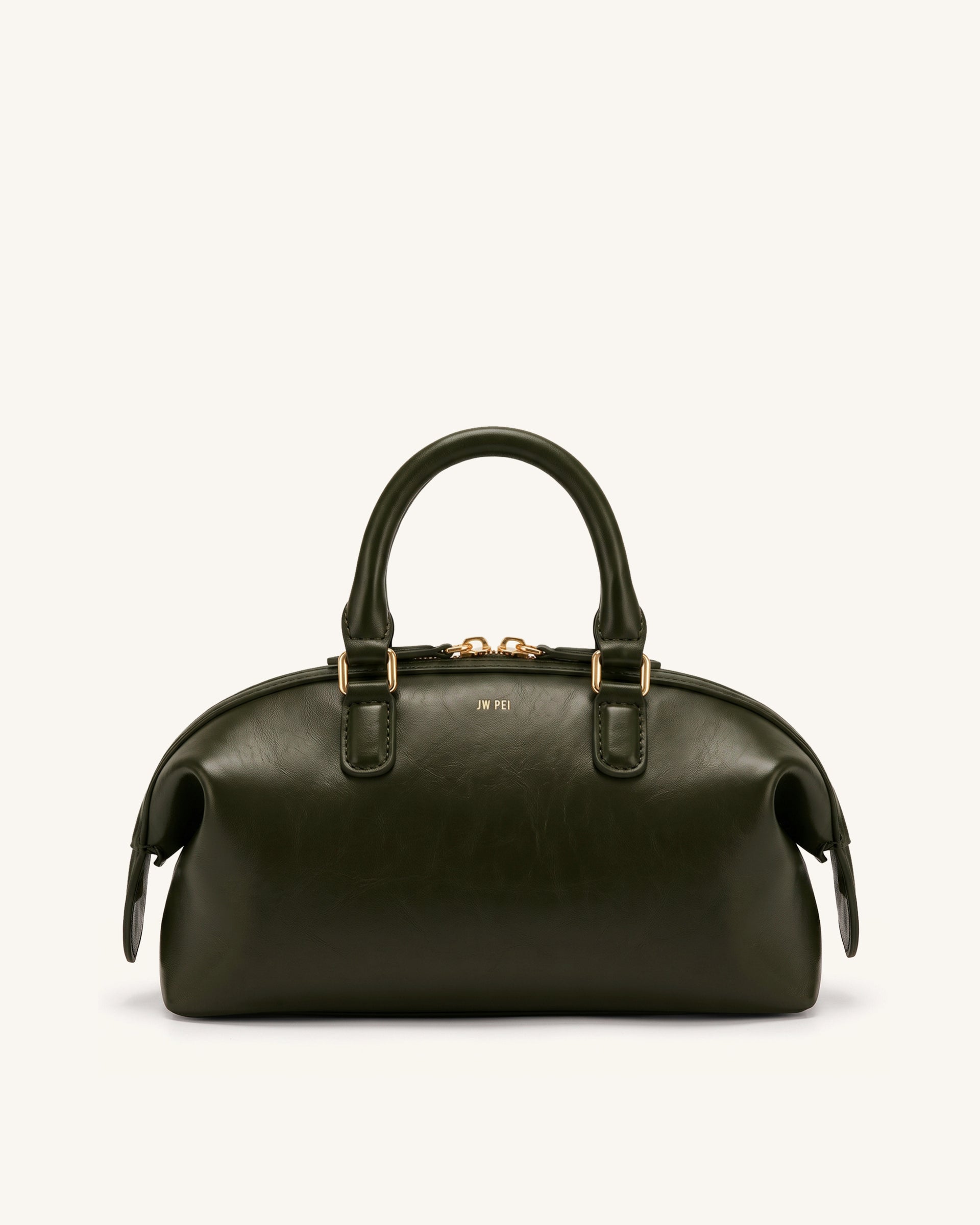 Arlo Top Handle Bag - Dark Green