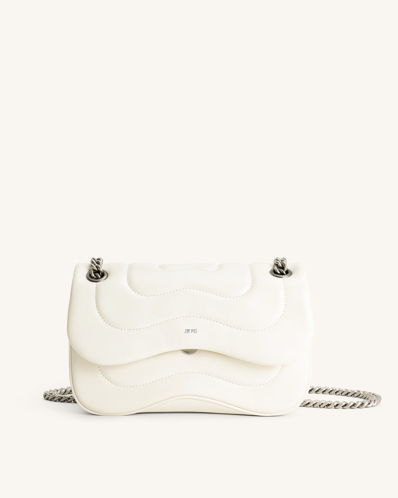 Eva Shoulder Handbag - Brown Croc