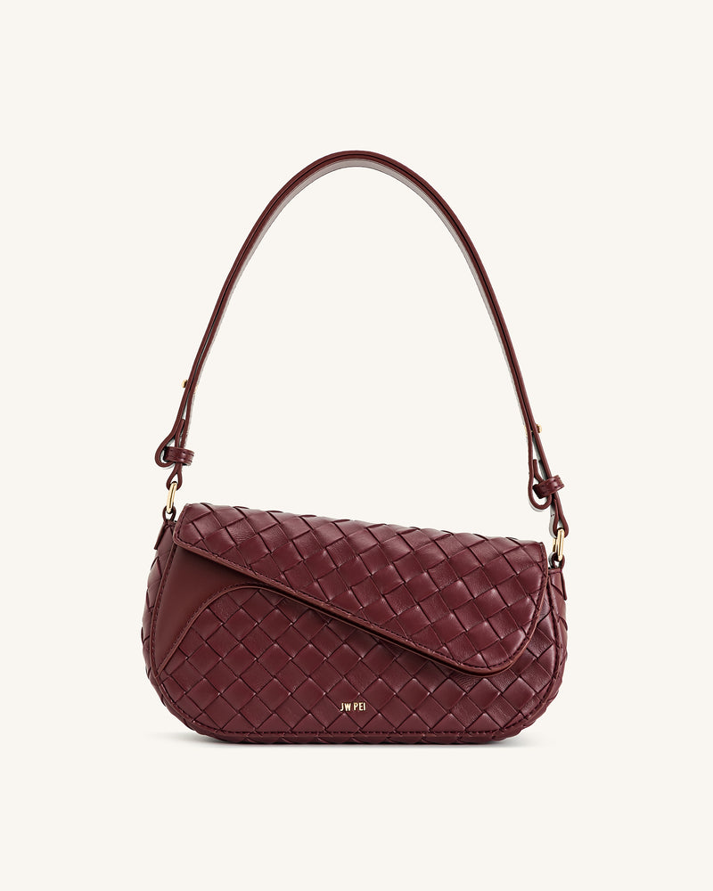 The Fae Top Handle Bag - Black Croc